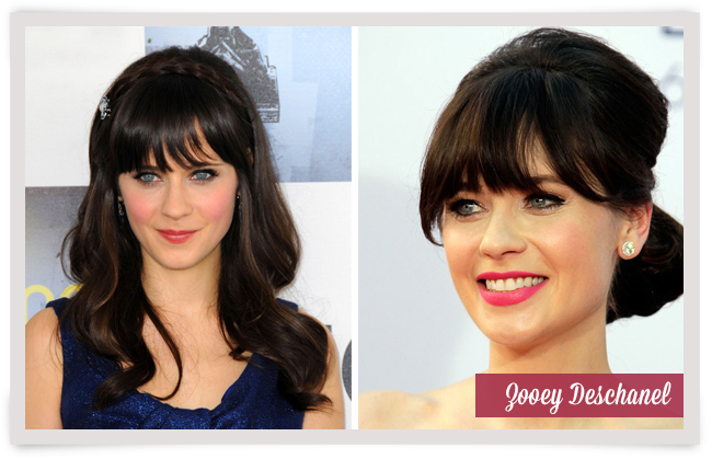 Inspire-se nas franjas das famosas