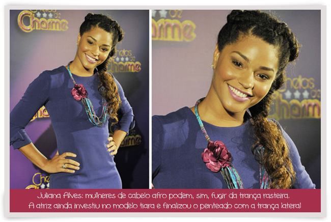 Penteado das famosas: aposte nas tranças laterais