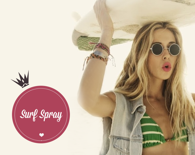 Cabelos de diva já: conheça o surf spray
