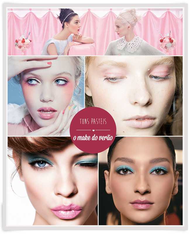O verão 2014 é dos tons pastéis