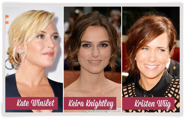 Copie já: coque com fios soltos