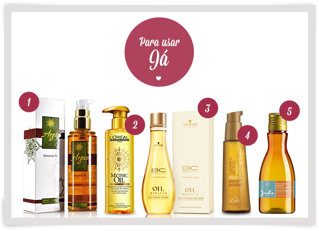 Quatro maneiras diferentes de usar o Óleo de Argan