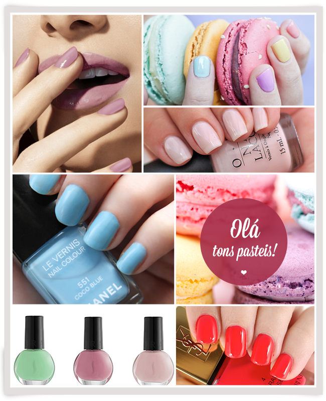 Unhas pastel, o retorno