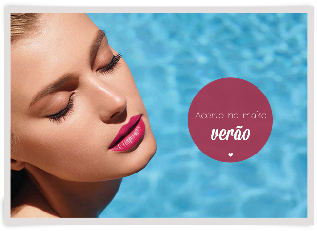 Make de verão: como evitar que sua maquiagem derreta em dias quentes