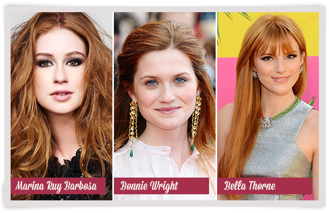 Dica de Beauté: o cabelo vermelho ideal para cada pele