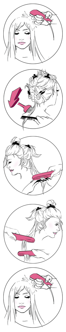 Passo a passo: escova progressiva Portier