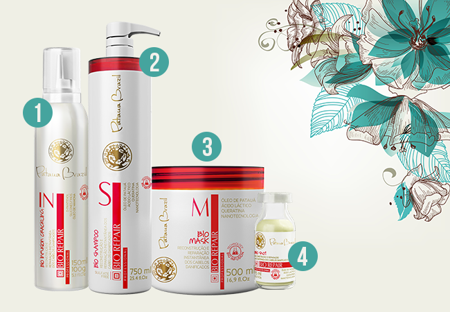 Patauá Bio Repair: reconstrução profissional para cabelos danificados