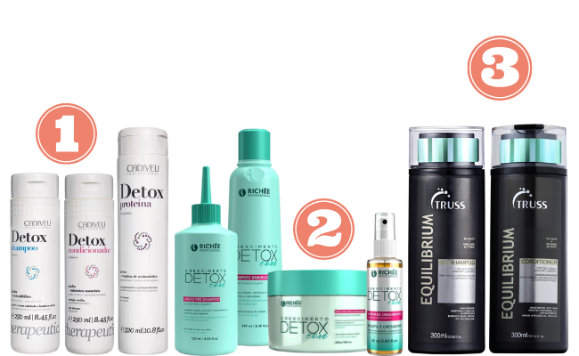 Shampoos para tratamento diário