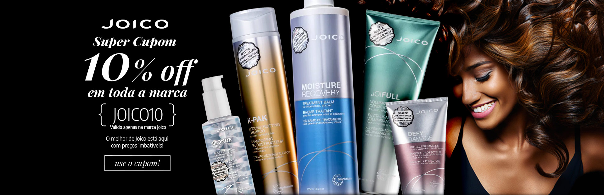 Joico 10% off