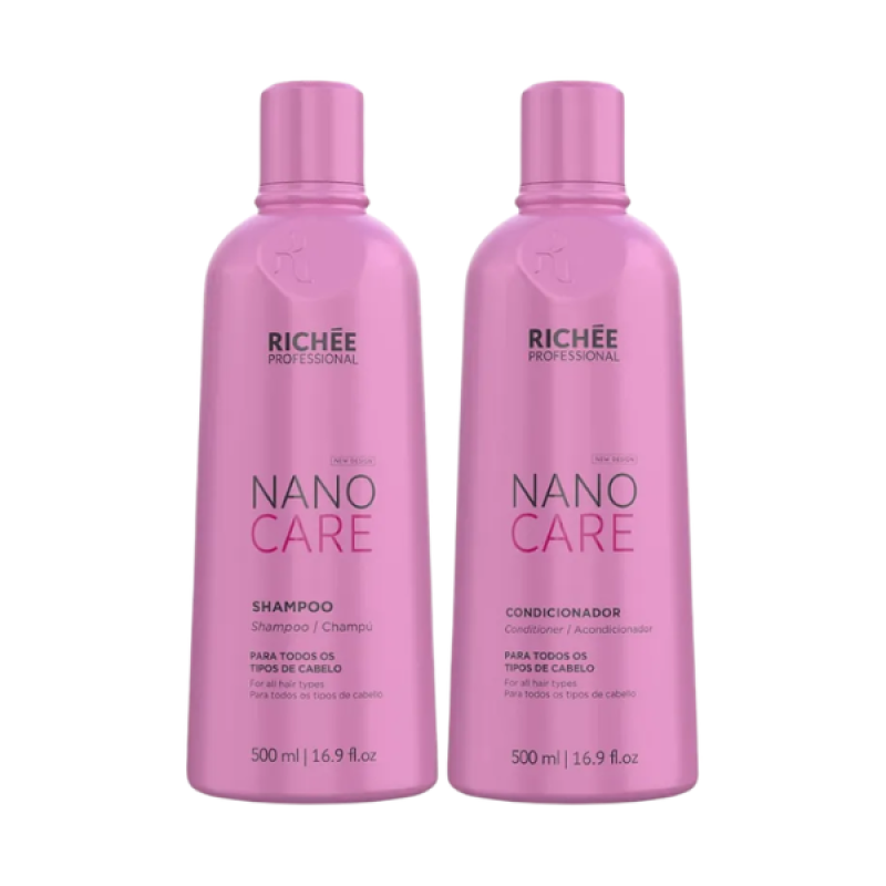 Richée Kit Nano Care Shampoo E Condicionador 500ml