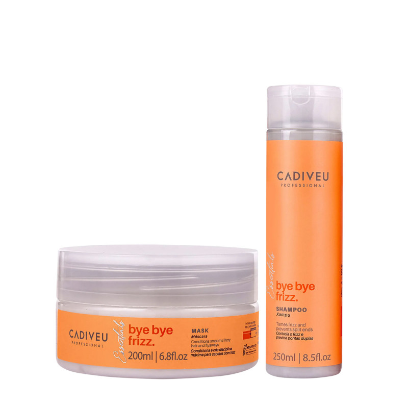 Cadiveu Essentials Bye Bye Frizz Kit Shampoo e Máscara