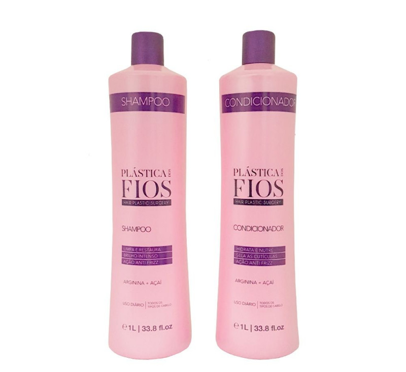 Cadiveu Plástica dos Fios Kit Duo Profissional (2x1L)