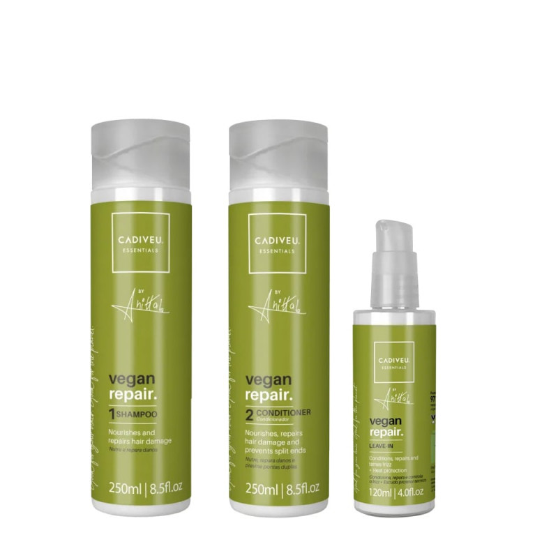 Cadiveu Vegan Repair by Anitta Kit Trio Finalizador