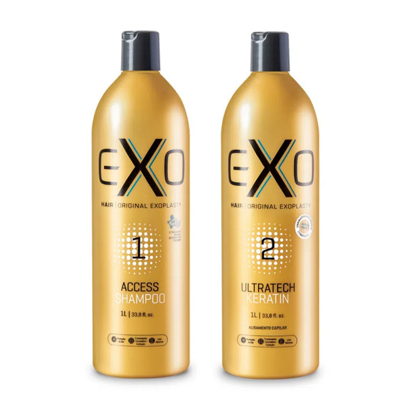 Exo Hair Ultratech Exoplastia Capilar Kit Profissional (2x1L)