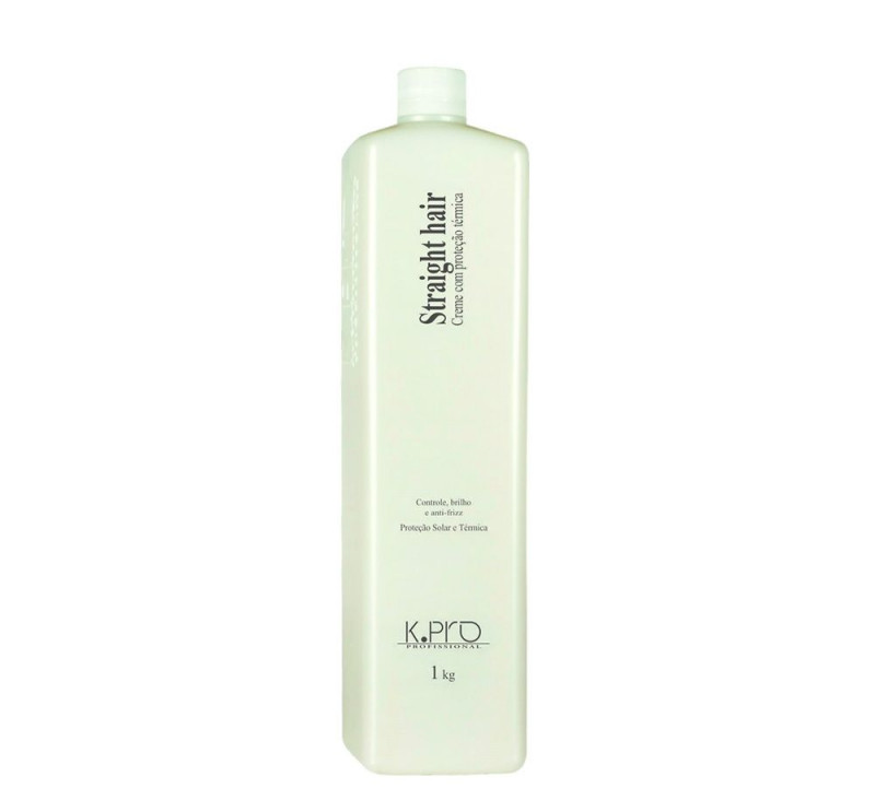 K.Pro Straight Hair Creme Com Proteção Térmica 1Kg