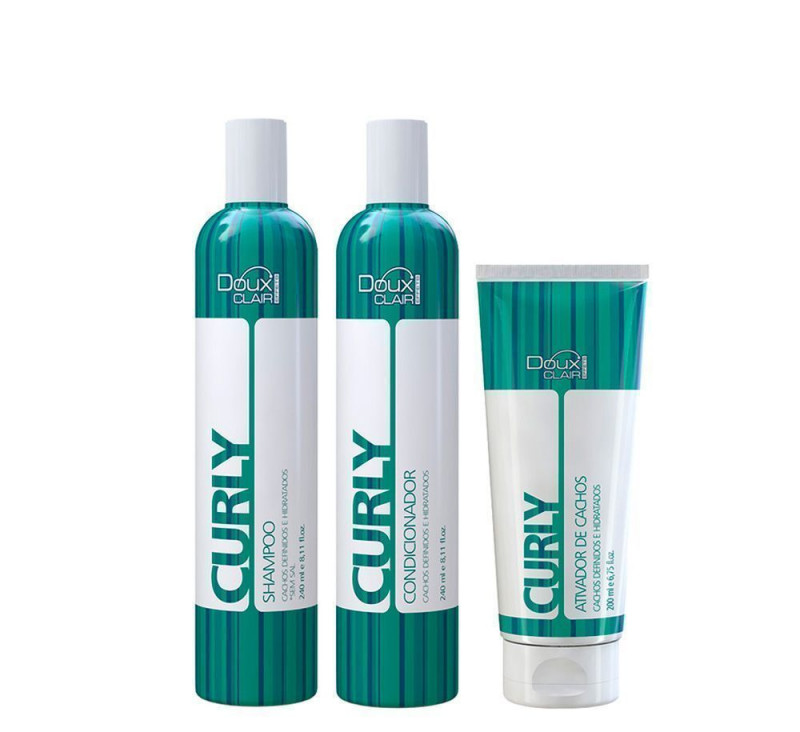 Doux Clair Effets Curly Kit Tratamento (3 produtos)