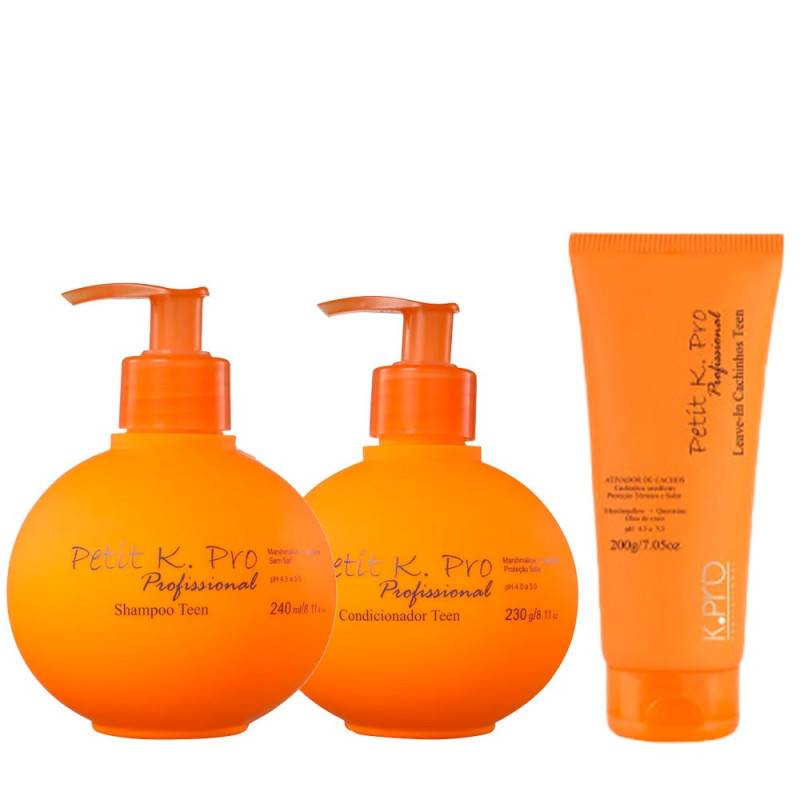 K.Pro Petit Kit Shampoo + Condicionador + Leave-in