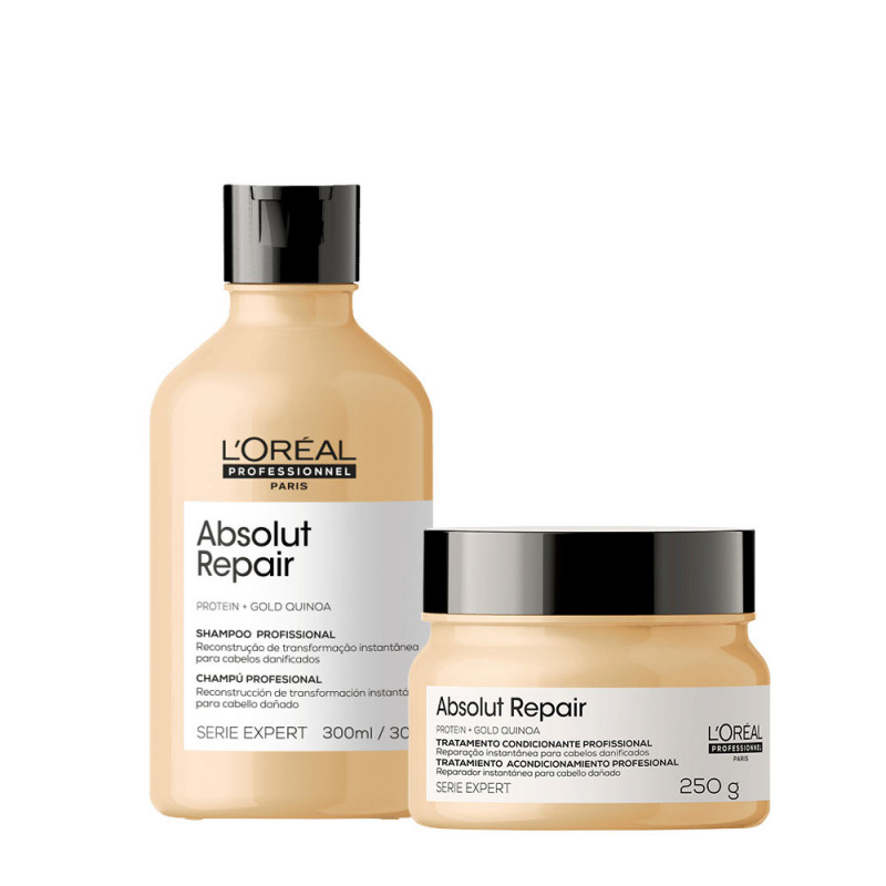 L'Oréal Absolut Repair Gold Quinoa Kit Cuidados (2 produtos)