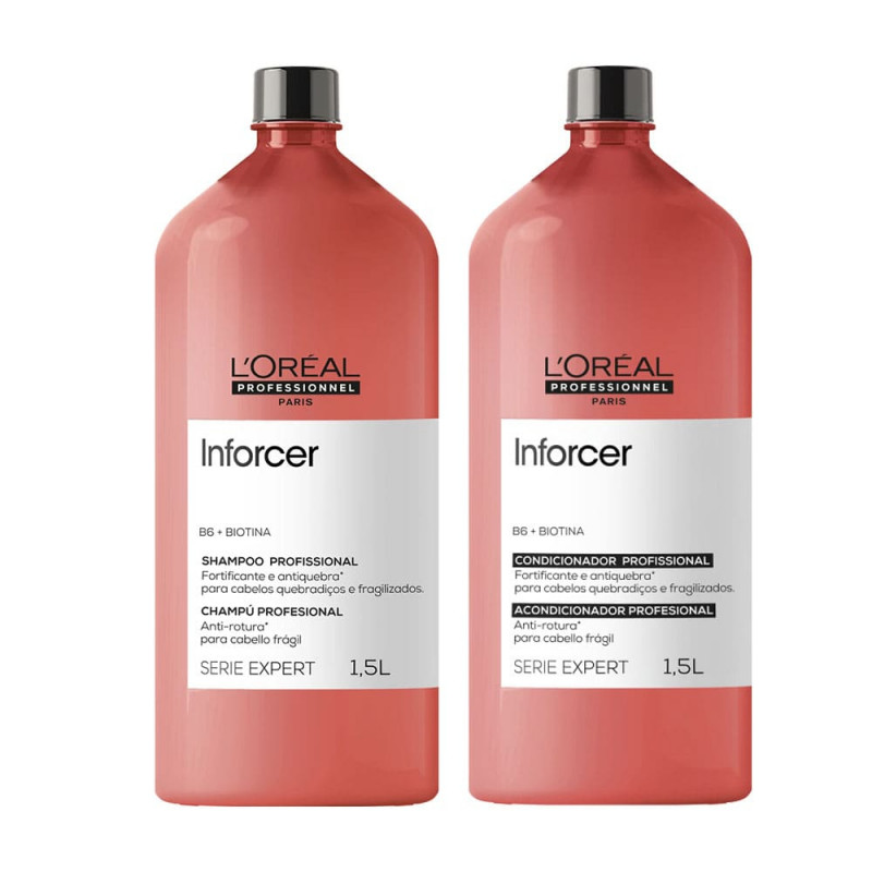 L'Oréal Inforcer Kit Duo Profissional (2x1,5L)