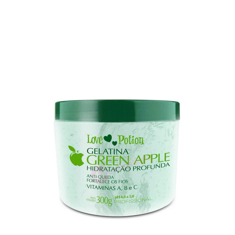 Love Potion Gelatina Capilar Green Apple 300g