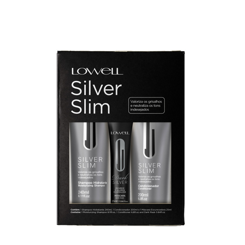 Lowell Silver Slim Dark Kit Tratamento