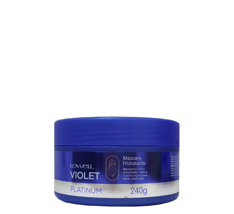Lowell Violet Platinum Máscara 240g