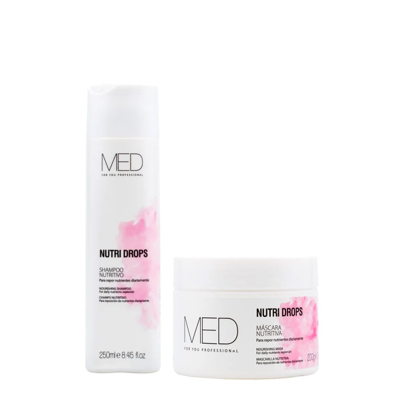 Med For You Nutri Drops Kit Shampoo e Máscara