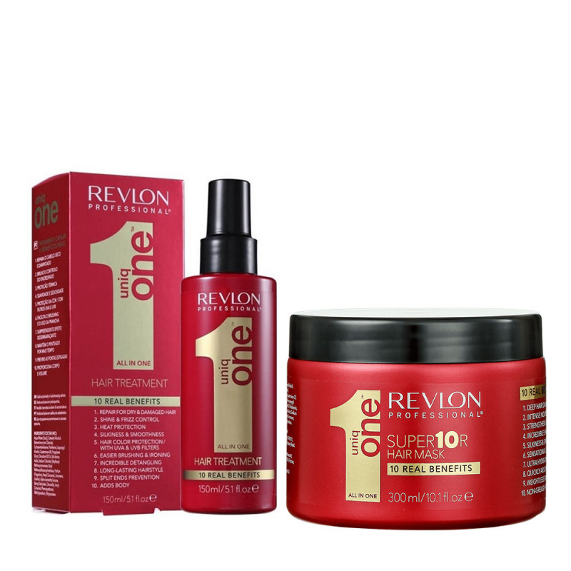 Revlon Professional Uniq One All In One Leave-in 150ml + Supermask Máscara Capilar 300ml