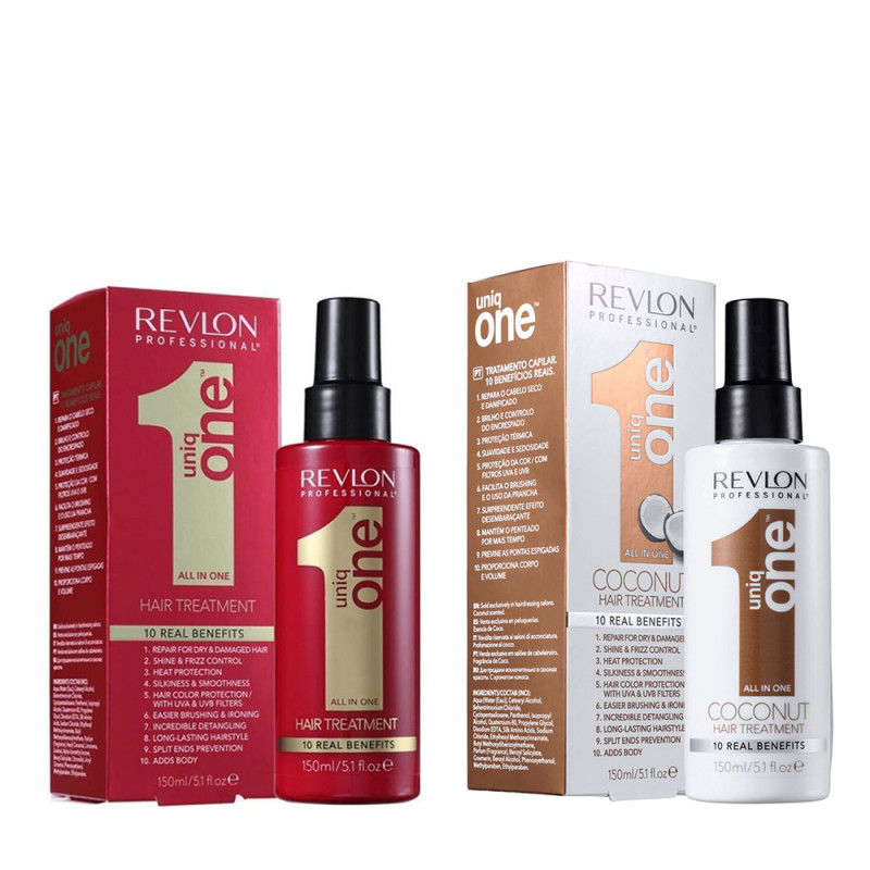 Revlon Professional Uniq One All In One Leave-in 150ml + Coconut Leave-in 150ml