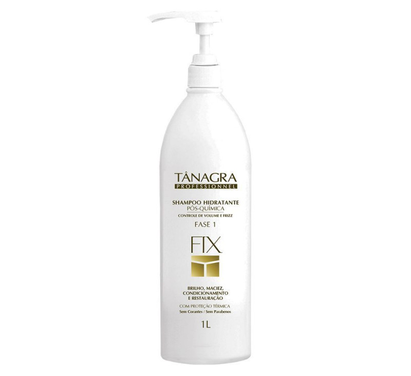 Tânagra Fix Pós-Química Fase 1 Shampoo Hidratante 1L