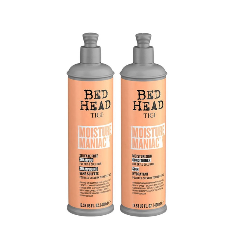 TIGI Bed Head Moisture Maniac Kit Shampoo e Condicionador 400ml