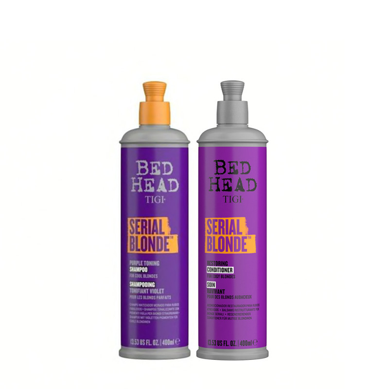 TIGI Bed Head Serial Blonde Kit Shampoo e Condicionador 400ml