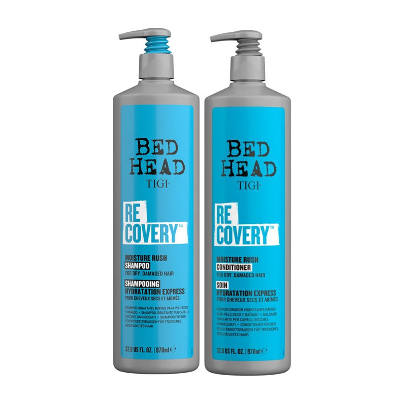 TIGI Bed Head Urban Anti+Dotes #2 Recovery Kit Shampoo e Condicionador Profissional 970ml 