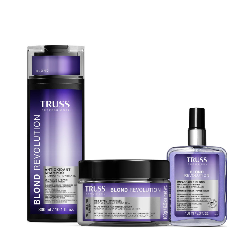 Truss Blond Revolution Kit Trio (3 produtos)