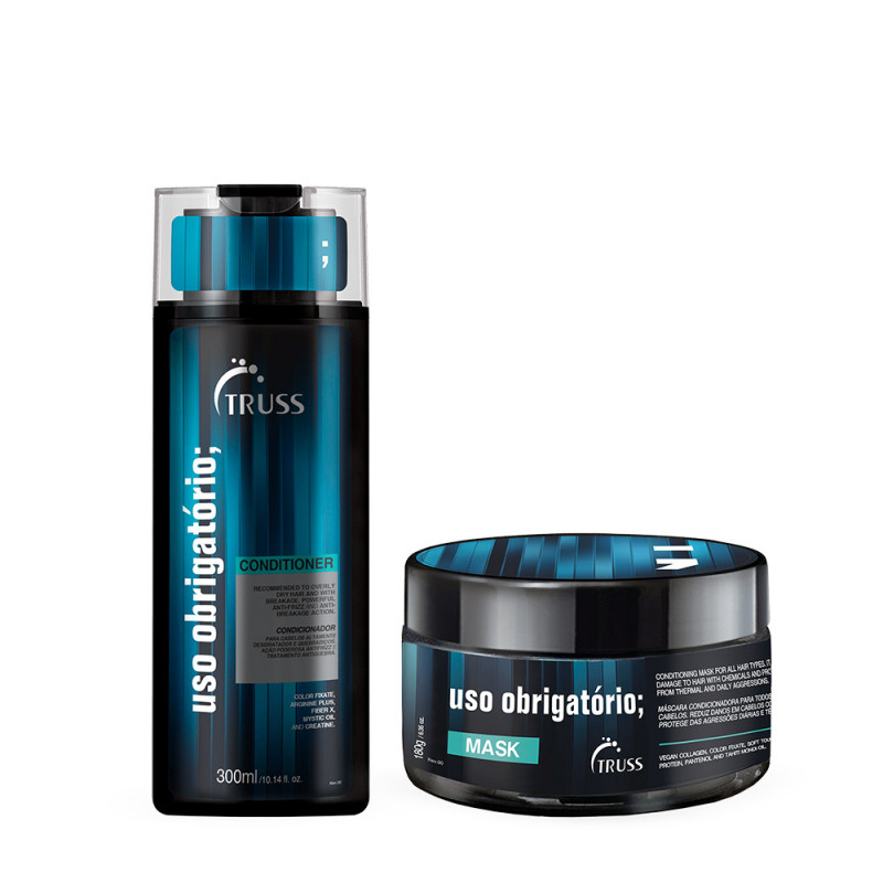 Truss Uso Obrigatório Kit Shampoo e Máscara