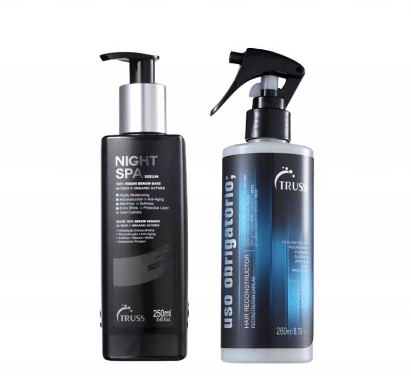Truss Kit Uso Reconstrutor 260ml + Night Spa Serum 250ml