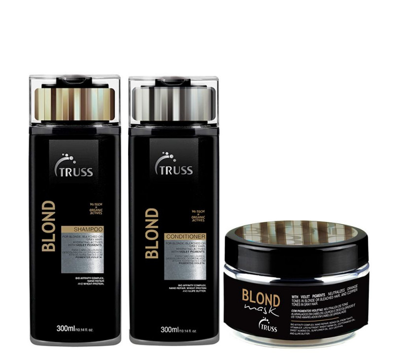 Truss Blond Kit Tratamento (3 produtos)