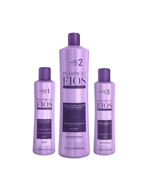 Kit Cadiveu Professional Plástica dos Fios (1L 2x 300ml)
