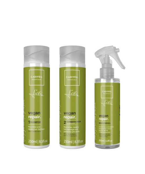 Cadiveu Vegan Repair by Anitta Kit Trio Waves