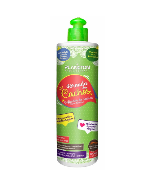 Plancton Fórmula Dos Cachos Definidor De Cachos 500ml