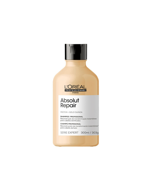 L'Oréal Absolut Repair Gold Quinoa Shampoo 300ml