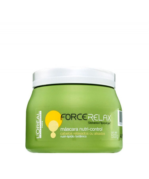 L'Oréal Force Relax Máscara Nutri Control 500g