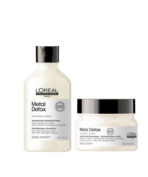 L'Oréal Metal Detox Kit Shampoo e Máscara Home Care