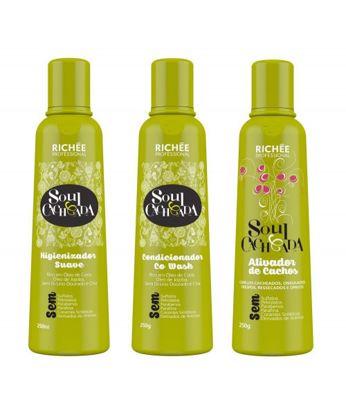 Richée Soul Cacheada Kit Tratamento (3x250ml)