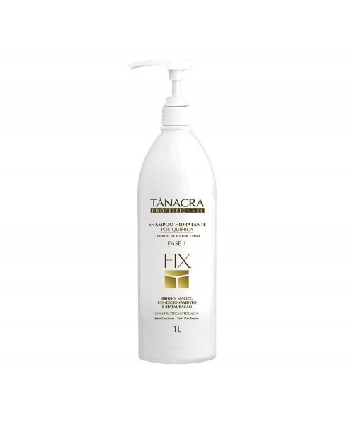 Tânagra Fix Pós-Química Fase 1 Shampoo Hidratante 1L