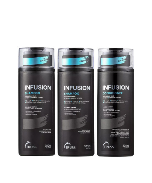 Truss Kit Infusion 2 Shampoo e 1 Condicionador 300ml
