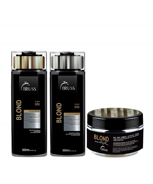 Truss Blond Kit Tratamento (3 produtos)