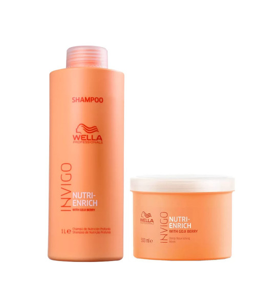 Wella Invigo Nutri-Enrich Kit Cuidados Profissional (2 produtos)